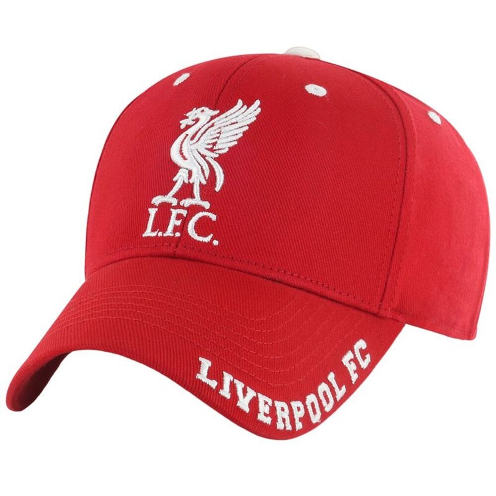 Liverpool FC Unisex Adult Frost Baseball Cap / Red/White